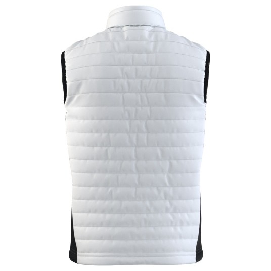 KAMIZELKA ROBOCZA SUBWAY - BIAŁY-CZARNY