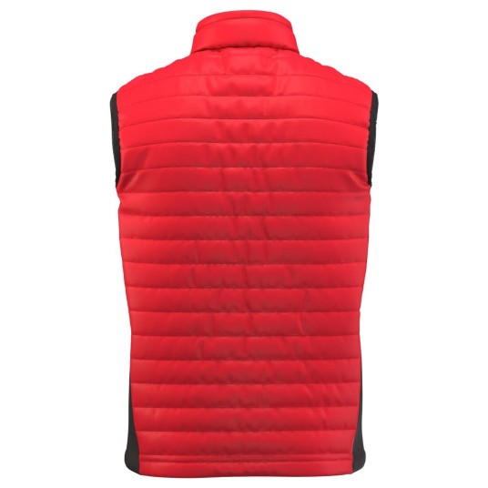 KAMIZELKA ROBOCZA SUBWAY - CZERWONY-CZARNY