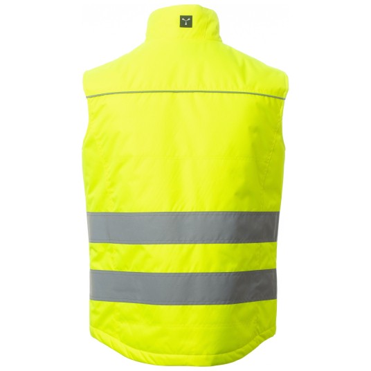 KAMIZELKA ROBOCZA TASK - ŻÓŁTY FLUO-GRANATOWY