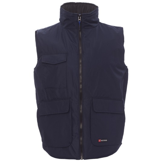 KAMIZELKA ROBOCZA WANTED - GRANATOWY MUNDUROWY-KRÓLEWSKI NIEBIESKI