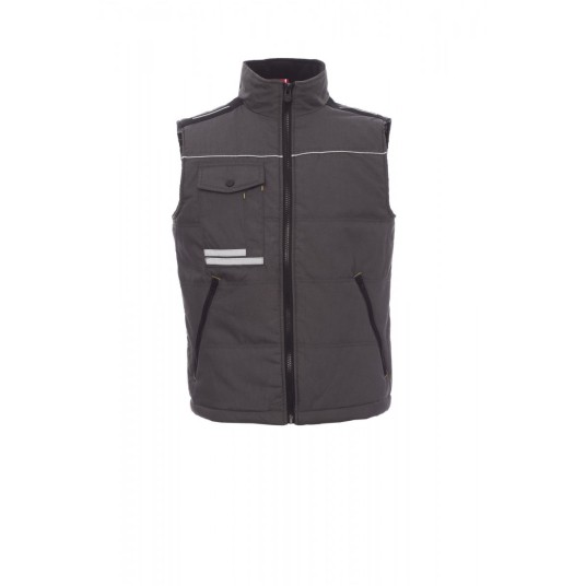 KAMIZELKA ROZPINANA UNISEX AZUA 2.0 - ZADYMIONY