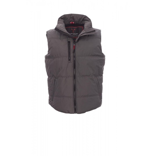 KAMIZELKA ROZPINANA UNISEX DAYTONA - ZADYMIONY/CZARNY