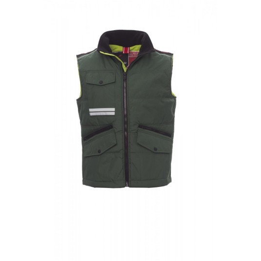 KAMIZELKA ROZPINANA UNISEX MIG 2.0 - ZIELONY/JASKRAWOZIELONY