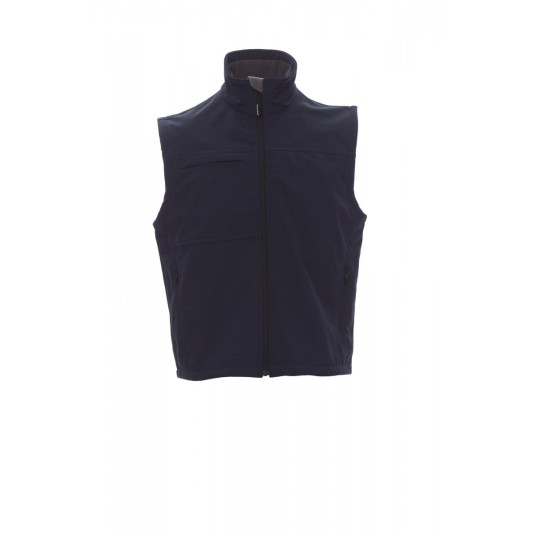 KAMIZELKA SOFTSHELL MĘSKA BERING - GRANATOWY