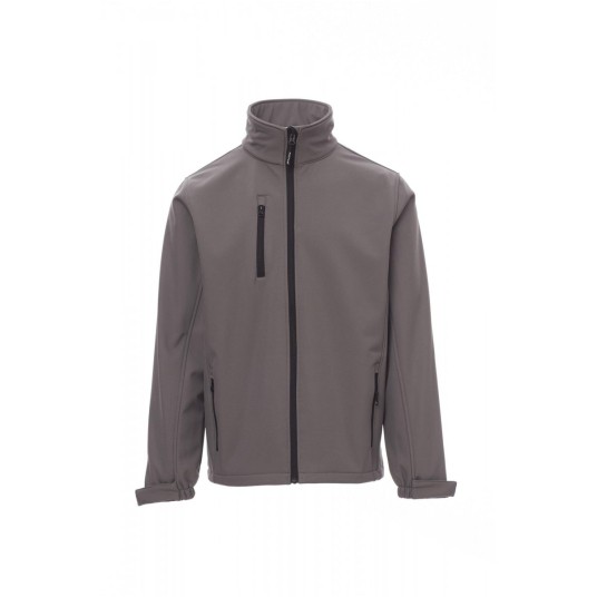KAMIZELKA SOFTSHELL MĘSKA DUBLIN - SZARY STALOWY