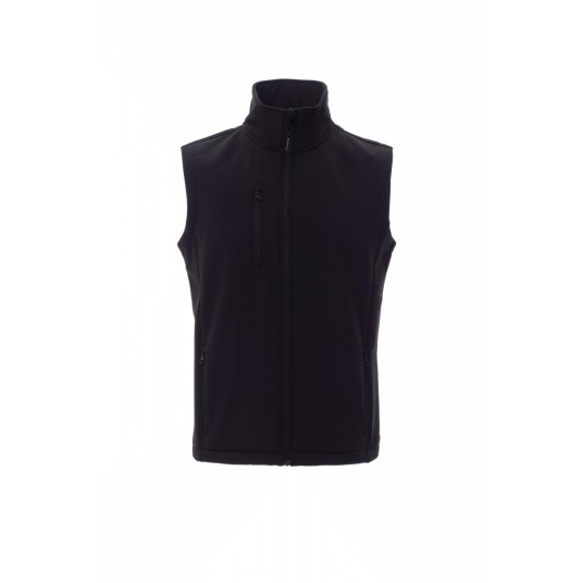 KAMIZELKA SOFTSHELL MĘSKA GLASGOW - CZARNY