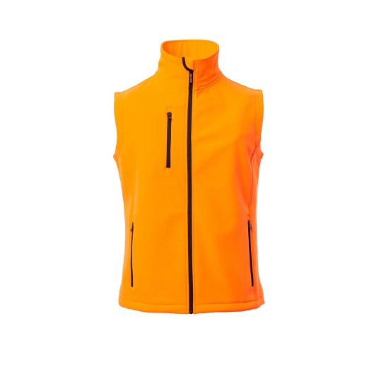 KAMIZELKA SOFTSHELL MĘSKA GLASGOW - POMARAŃCZOWY