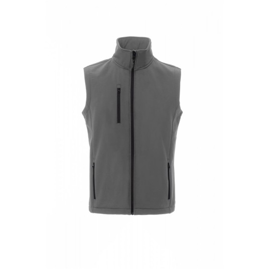 KAMIZELKA SOFTSHELL MĘSKA GLASGOW - SZARY STALOWY