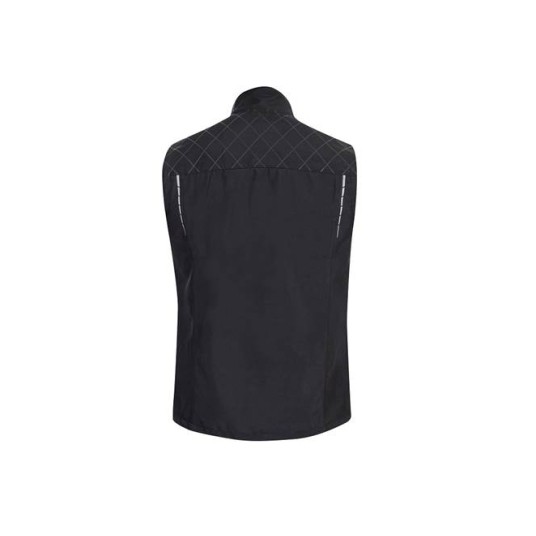 KAMIZELKA SOFTSHELL VISION ZIMOWA - CZARNO-ŻÓŁTY
