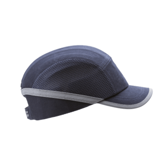 KASK LEKKI COVERGUARD Z DASZKIEM 5CM WENTYLOWANY - GRANATOWY
