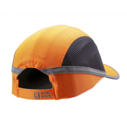KASK LEKKI HV Z DASZKIEM WENTYLOWANY - POMARAŃCZOWY