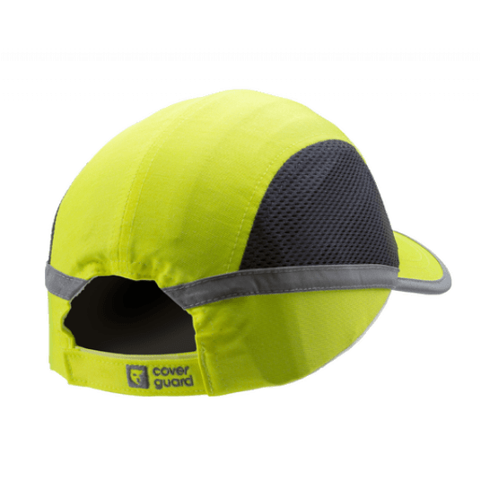 KASK LEKKI HV Z DASZKIEM WENTYLOWANY - ŻÓŁTY