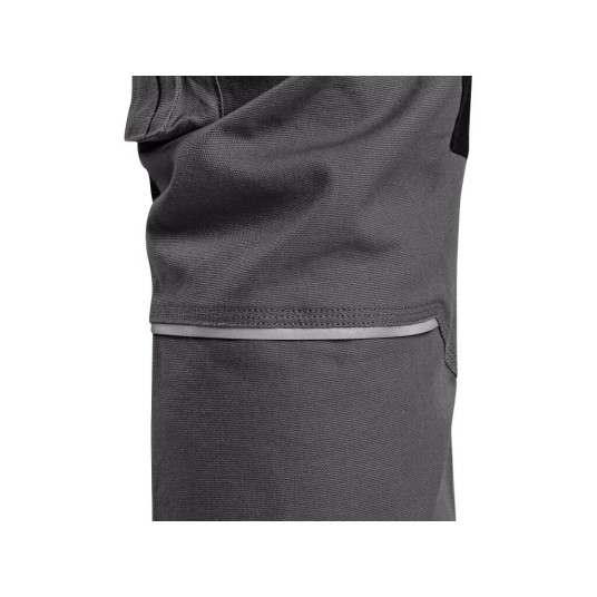 KOMBINEZON CXS STRETCH MĘSKI - SZARO-CZARNY