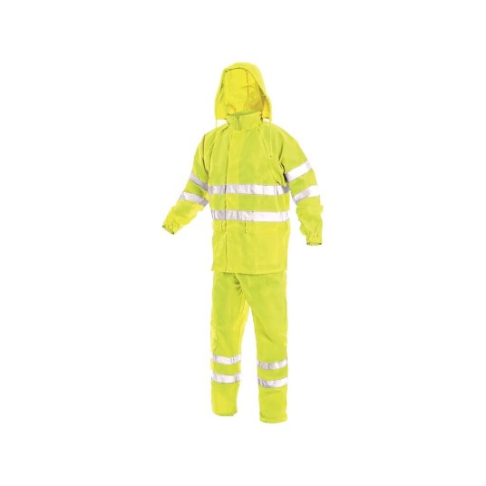 KOMPLET ODBLASKOWY YORK MĘSKI - ŻÓŁTY