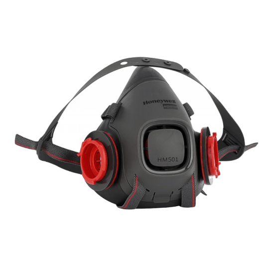 KOMPLET - PÓŁMASKA HONEYWELL NORTH HM501B + NORTH A1