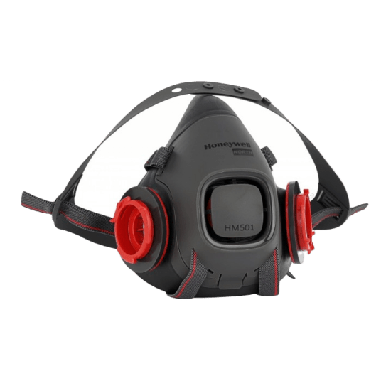 KOMPLET - PÓŁMASKA HONEYWELL NORTH HM501B + NORTH A2