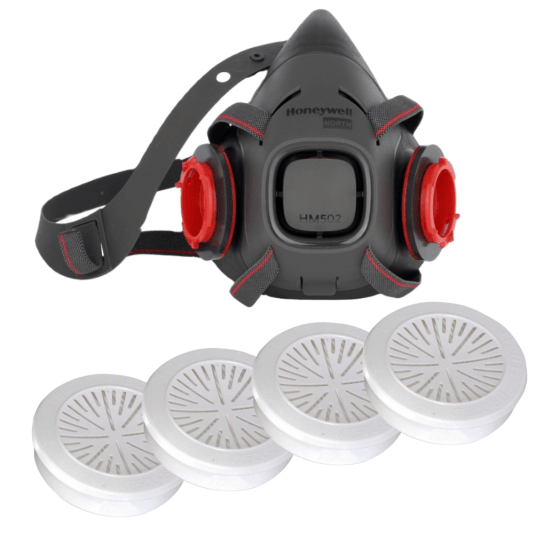 KOMPLET - PÓŁMASKA HONEYWELL NORTH HM502B + FILTR NORTH P3