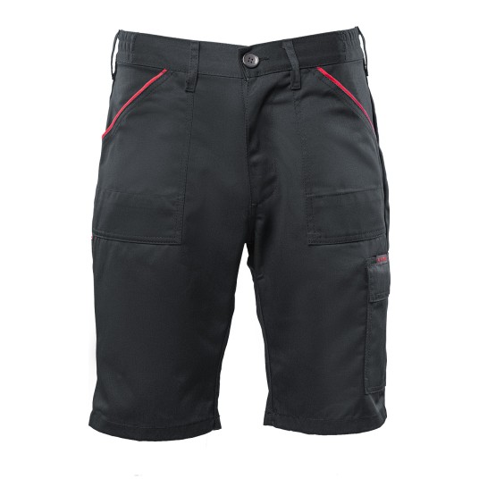 KÓRTKIE SPODENKI MAX-POPULAR - STALOWY