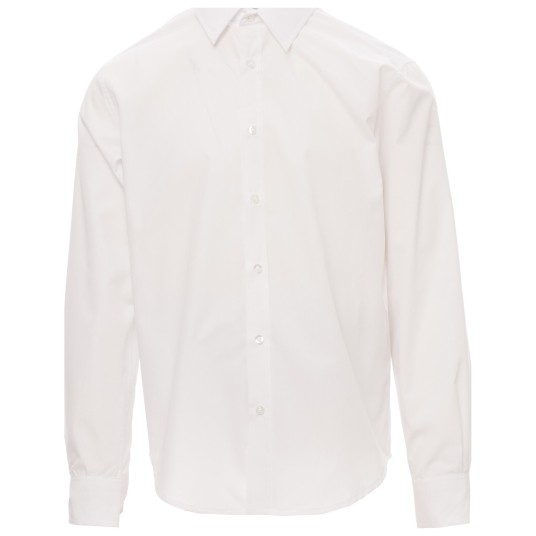 KOSZULA DŁUGI RĘKAW BRIGHTON - BIAŁY