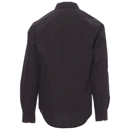 KOSZULA DŁUGI RĘKAW BRIGHTON - CZARNY