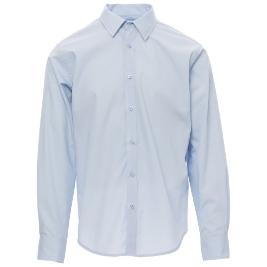 KOSZULA DŁUGI RĘKAW BRIGHTON - LAZUROWY