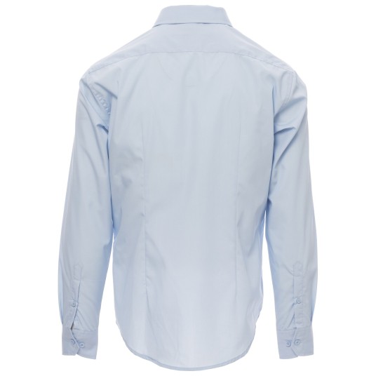 KOSZULA DŁUGI RĘKAW BRIGHTON - LAZUROWY