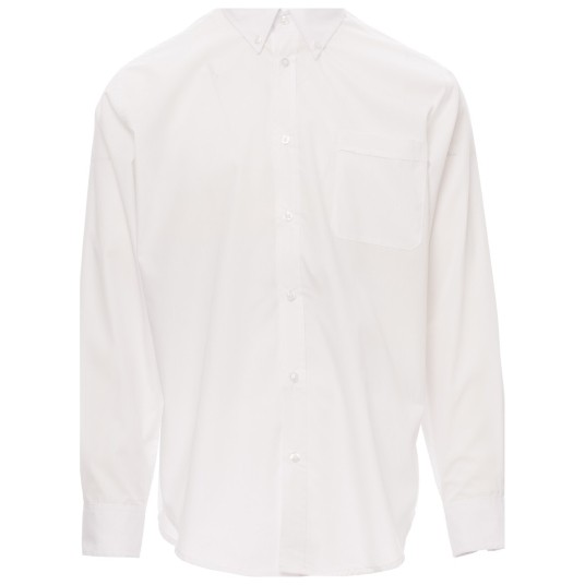 KOSZULA DŁUGI RĘKAW ELEGANCE - BIAŁY