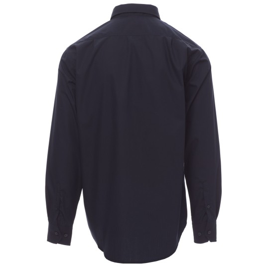 KOSZULA DŁUGI RĘKAW ELEGANCE - GRANATOWY