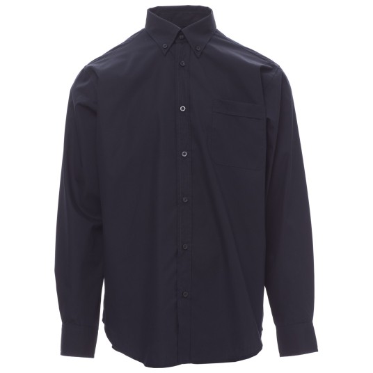 KOSZULA DŁUGI RĘKAW ELEGANCE - GRANATOWY