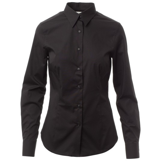 KOSZULA DŁUGI RĘKAW FLORENTIA LADY - CZARNY