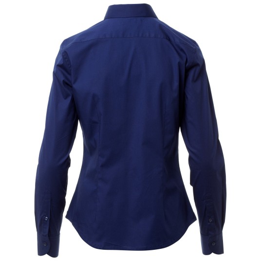 KOSZULA DŁUGI RĘKAW FLORENTIA LADY - SZAFIROWY NIEBIESKI