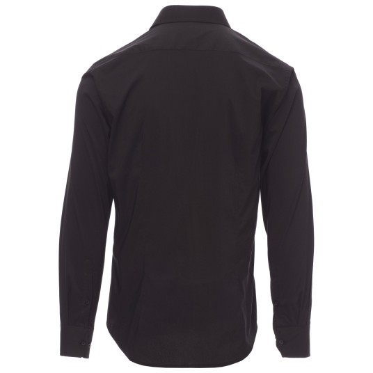 KOSZULA DŁUGI RĘKAW IMAGE - CZARNY