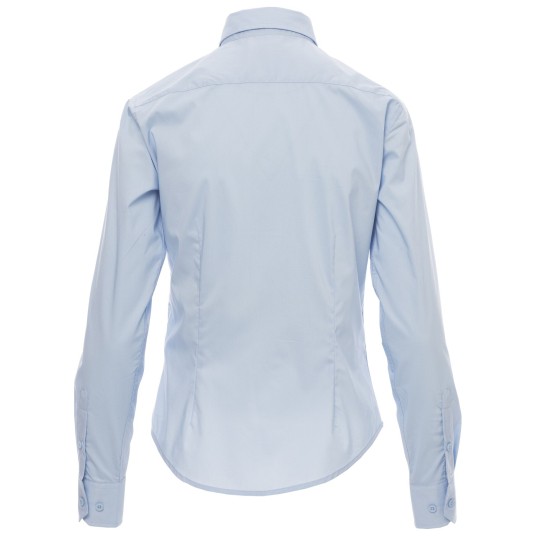 KOSZULA DŁUGI RĘKAW IMAGE LADY - LAZUROWY