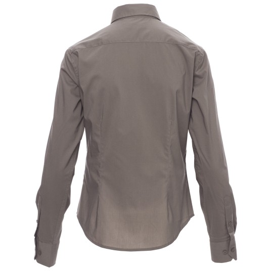 KOSZULA DŁUGI RĘKAW IMAGE LADY - SZARY STALOWY