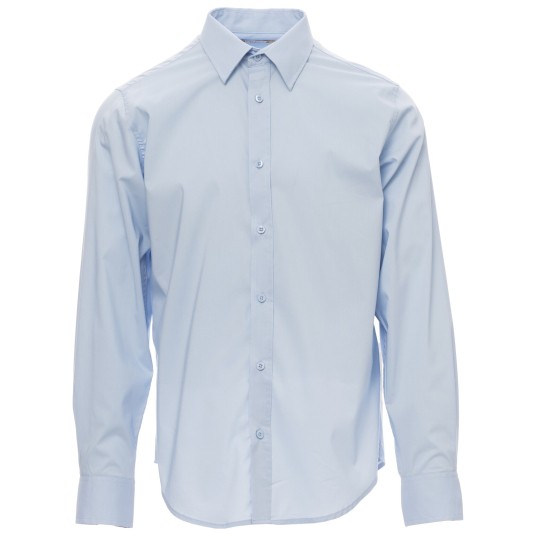 KOSZULA DŁUGI RĘKAW IMAGE - LAZUROWY