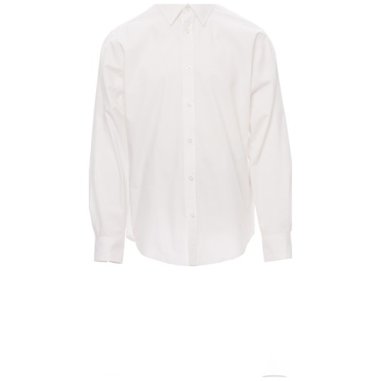 KOSZULA DŁUGI RĘKAW MANAGER - BIAŁY