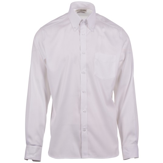 KOSZULA DŁUGI RĘKAW ROMAE - BIAŁY