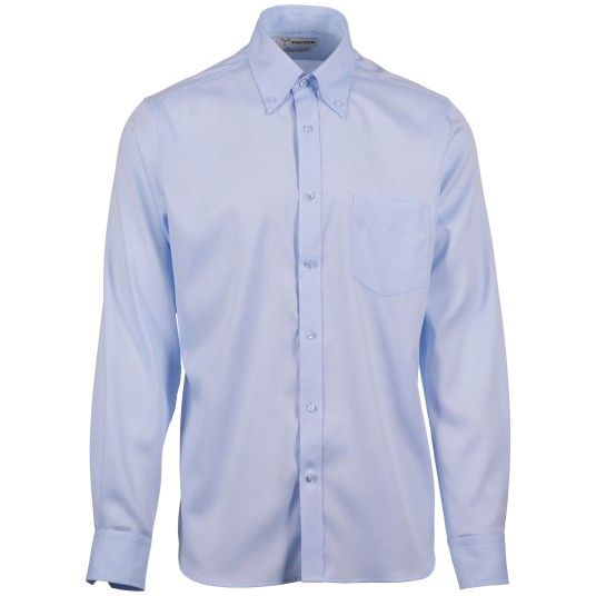 KOSZULA DŁUGI RĘKAW ROMAE - POCHMURNY JASNONIEBIESKI