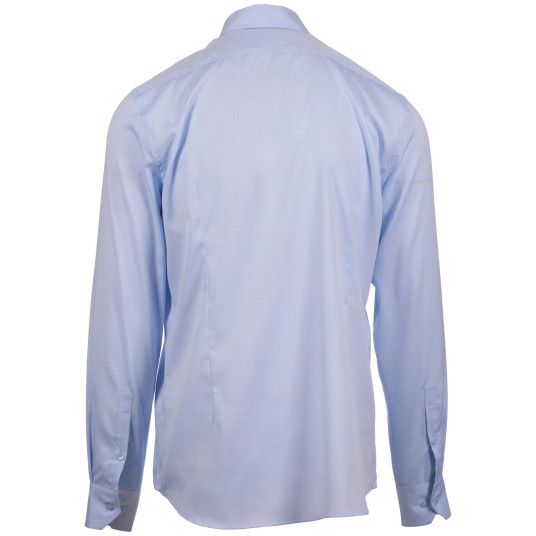 KOSZULA DŁUGI RĘKAW ROMAE - POCHMURNY JASNONIEBIESKI