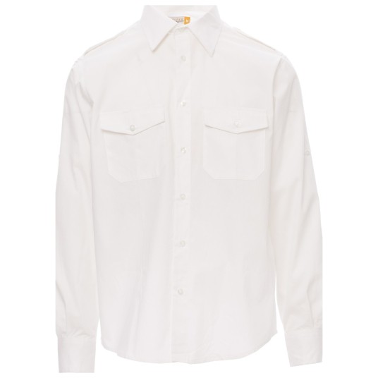 KOSZULA DŁUGI RĘKAW TROPHY - BIAŁY