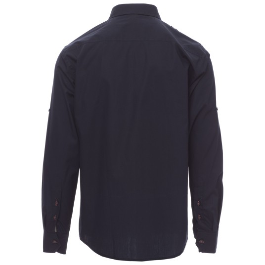 KOSZULA DŁUGI RĘKAW TROPHY - GRANATOWY