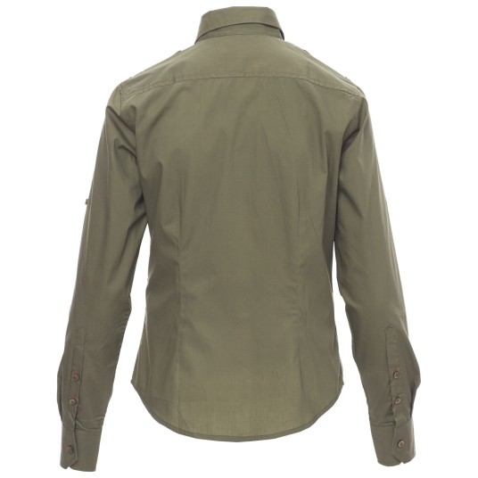 KOSZULA DŁUGI RĘKAW TROPHY LADY - ZIELONY WOJSKOWY