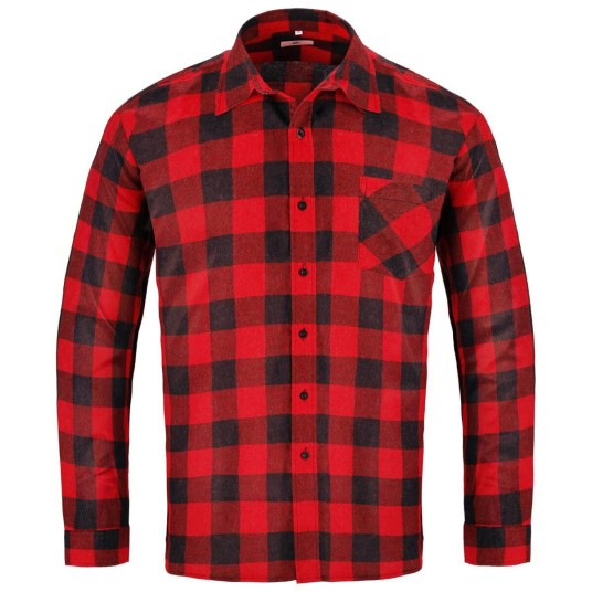 KOSZULA FLANELOWA FLANCO CZERWONA