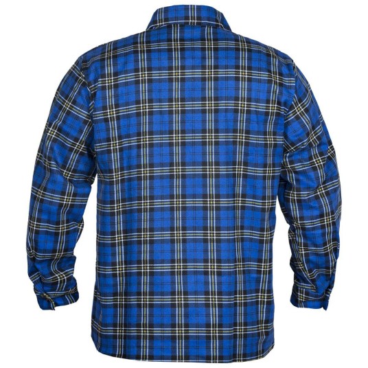KOSZULA FLANELOWA KRATA NIEBIESKA
