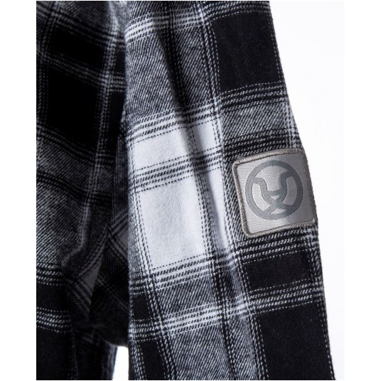 KOSZULA FLANELOWA OPTIFLANNEL - CZARNY