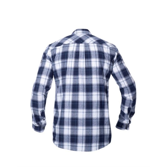 KOSZULA FLANELOWA OPTIFLANNEL - GRANATOWY