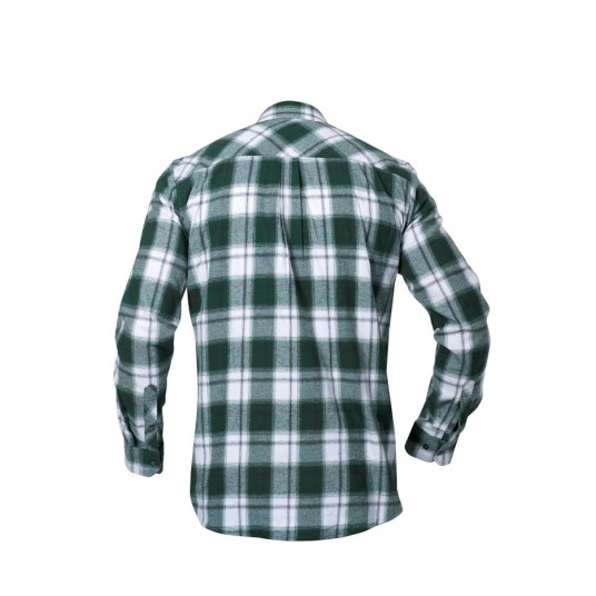 KOSZULA FLANELOWA OPTIFLANNEL - ZIELONY
