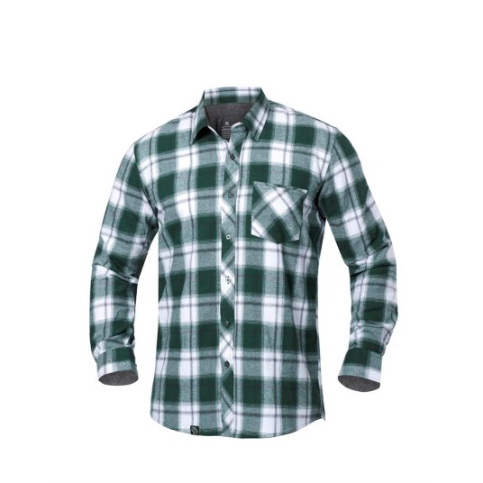 KOSZULA FLANELOWA OPTIFLANNEL - ZIELONY