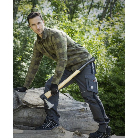 KOSZULA FLANELOWA URBAN - KHAKI