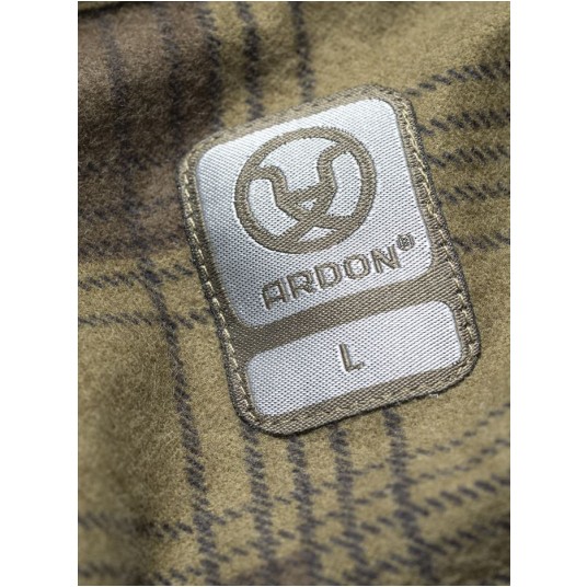 KOSZULA FLANELOWA URBAN - KHAKI